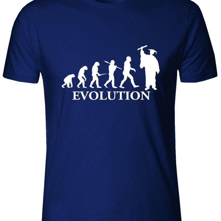 tshirt evolution idea regalo laurea